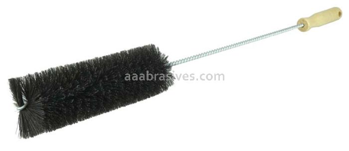 Weiler 73055 Radiator Brush Twisted-in-wire Wood Handle Black Horsehair Fill
