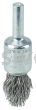 Weiler 10314 Controlled Flare Crimped Wire End Brush 1/2" .014" Stainless Steel Fill