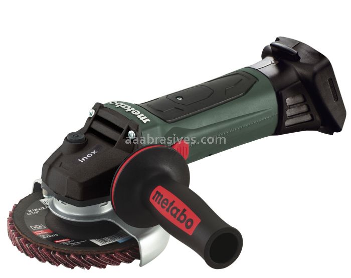 Metabo W18 LTX 125 Inox BARE Cordless Tools 18V 5" High Torque Grinder 4007430241696