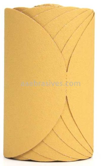 3M™ 7010327906 6” P80 Grit Stikit™ Gold Film Disc Roll