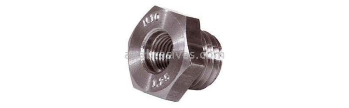 Weiler 36052 - Adapts 5/8"-11 to M10 x 1.25 Vortec Pro Threaded Arbor Adapter - 012382360528