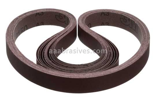 3M™ 7010326160 1-1/2 x 60 P100 Grit X-wt 341D Cloth Belt
