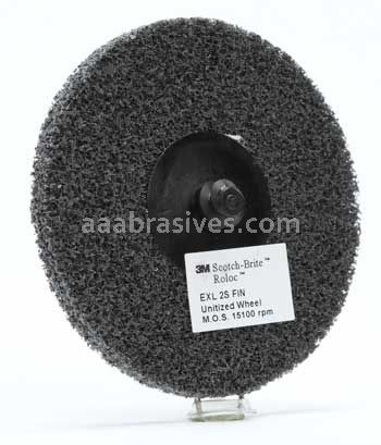 3M™ Scotch-Brite™ Roloc™ 7100005209 3 in x NH 2S FIN EXL Unitized Wheel TR
