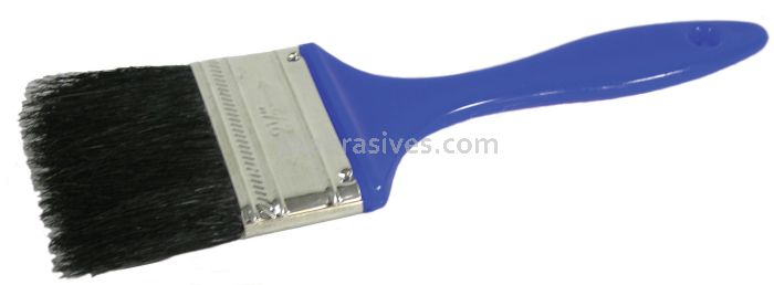 Weiler 40164 - 2-1/2" Vortec Pro Chip & Oil Brush, Black Bristle, 1-3/4" B.L., Plastic Handle - 012382401641