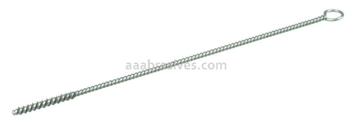 Weiler 21098 3/16" Hand Tube Brush .003" Stainless Steel Wire Fill 1-1/2" Brush Length