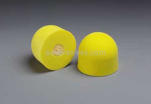 3M 7000000601 3 x 7/8 Hookit Center Water Feed Disc Hand Pad 82457