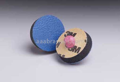 3M 7000028223 1-1/4” Finesse-it Roloc Small Button Sanding Pad 28584