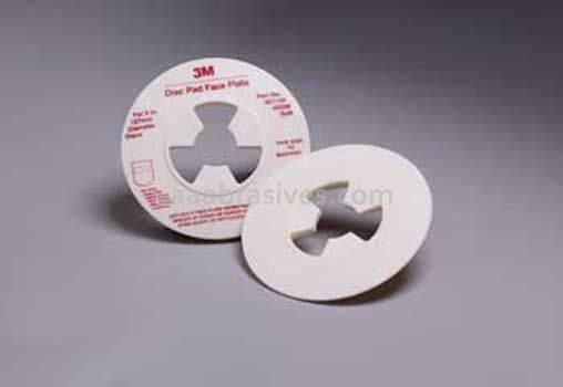 3M™ 7000120521 5” Soft White Disc Pad Smooth 45208
