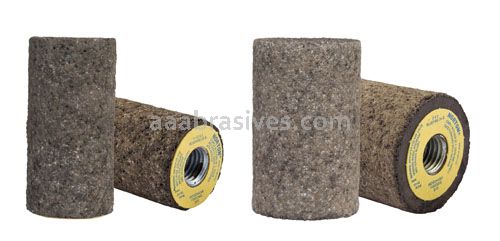 Norton 1-1/2 x 2-1/2 x 5/8-11/Charger AZ20-R/E57608 NCRH Steel Bushing/Type 18 Plugs - Square Tip