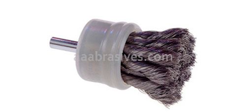 Osborn 3/4” Knot End Brush .0060 SS With Scuf-Gard #30032