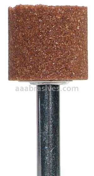 Norton W204 3/4 x 3/4/Gemini 38A M/M4A 1/4 x 1-1/2 /Vitrified Bond Mounted Points - W Shapes