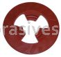 3M™ 7010326835 4” Extra Hard Red Disc Pad Ribbed 28656