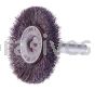 Osborn 1-1/2" WHEEL SHANK BRUSH (1/4" SHANK X .008 X 3/8" FW)#11225