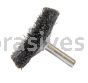Weiler 17907 2" Stem-Mounted Concave Crimped Wire Wheel .014" Steel Fill 1/4" Stem
