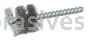 Weiler 21340 1" Power Tube Brush .005" Stainless Steel Fill 1" Brush Length