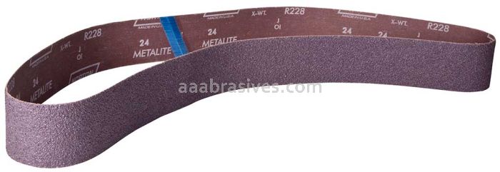 Norton 4 x 54 120-X Norton Metalite Plyweld RR Flex R228 Narrow Belts