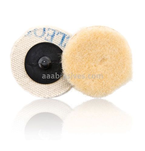 Dynabrade 2" Type R CLEO Wool Locking-Type Disc