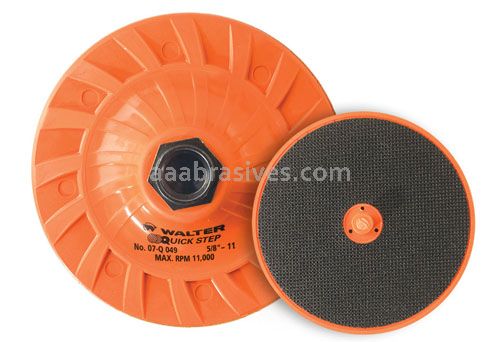 Walter 4" QS BACKING PAD 5/8"-11 - 662980111994