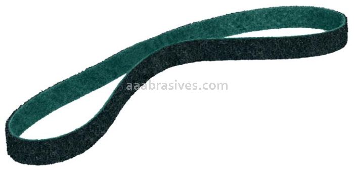 3M™ 7000045960 1/2 x 24 S-MED Scotch-Brite™ SC-BL Surface Conditioning Low Stretch Belt