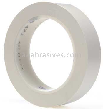 3M™ 7000047473 Vinyl Tape 471 White 3/4" x 36 yards