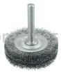 Weiler 17218 Bore-Rx 3"Dia. Internal Brush Deburring Tool .008" Crimped Steel Wire Fill 3/8" Stem