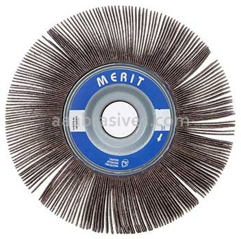 12 x 4 x 1-3/4 180 Merit Grind-O-Flex Large Diameter Flap Wheels