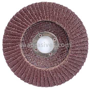 4 x 5/8 36 Merit Type 29 Fiberglass Plate Alo Powerflex Flap Discs