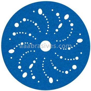 3M™ 7100090975 5” #80 Grit Hookit™ Blue Abrasive Disc 321U Multi-hole