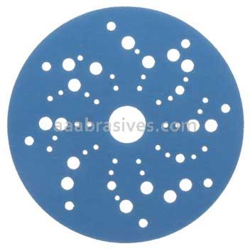 3M™ 7100091241 5” #600 Grit Hookit™ Blue Abrasive Disc Multi-hole