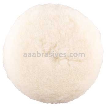 Norton 78072745650 8" Single-Sided Lambswool Pad