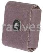 2 x 2 x 3/4 /50 /1/4-20 Merit Aluminum Oxide Resin Square Pads