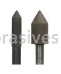 Norton 1/2 x 2 x 1/2 Center Lap Mounted Point A80-VVM 80 Grit