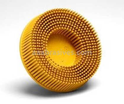 Standard Abrasives Quick Change Bristle Disc 879506 3" x 5/8 Tapered 80 Grit