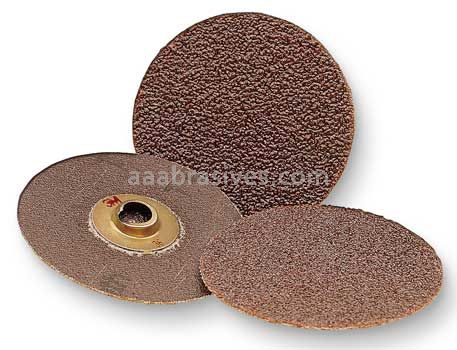 3M™ 7100195115 3” 50 Grit YF-wt 361F A/O TSM Roloc™ Sanding Disc