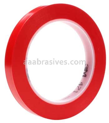 3M&trade; 7000148366 Vinyl Tape 471 Red 1/4" x 36 yards