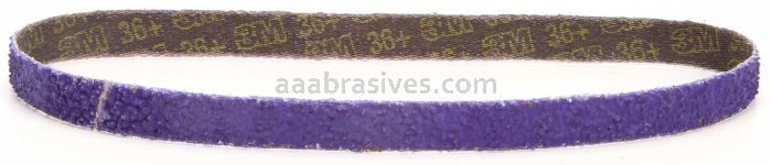 3M™ 7100033184 1/2 x 18 36+ Grit 786F Cubitron™ II File Belt