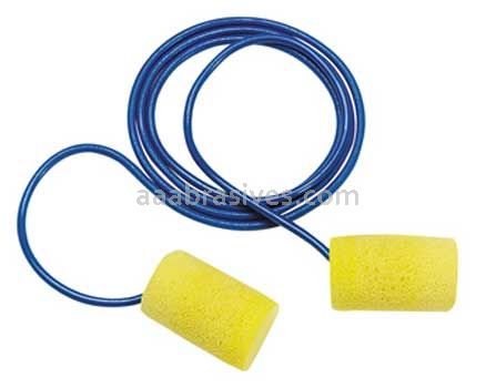 3M&trade; 7010315057 E-A-R&trade; 310-1080 Corded Poly Bag Classic&trade; Earplugs