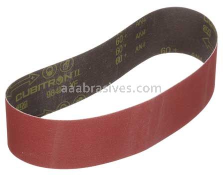 3M™ 7100179068 5 x 110-1/4 60+ Grit YF-wt 984F Cubitron™ II Cloth Belt