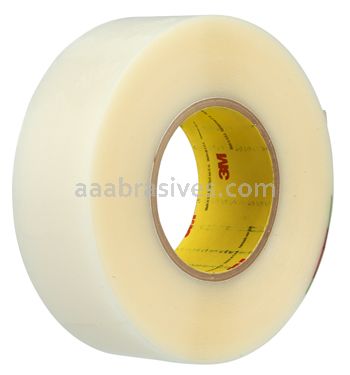3M™ 7100011195 Polyurethane Protective Tape 8681HS Transparent Skip Slit 12 in x 36 yds