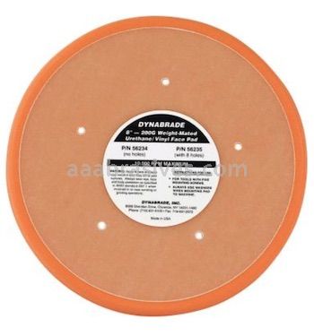 Dynabrade 56234 - 8" Non-Vacuum Disc Pad Vinyl-Face