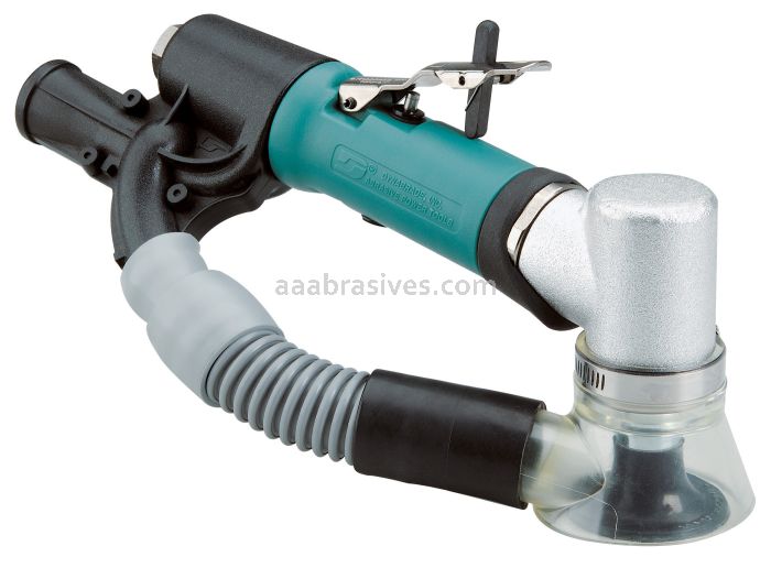 Dynabrade 51235 2" 7 Degree Offset Disc Sander Self-Generated Vac 1/4"-20 Spindle Thread