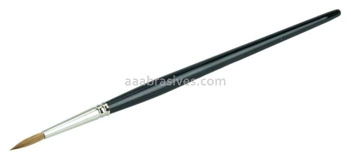 Weiler 41003 1/8" Watercolor Brush Red Sable 5/8" Trim Length Round Handle