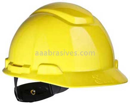 3M™ 7000002415 H-702R Hard Hat Yellow 4-Point Ratchet Suspension
