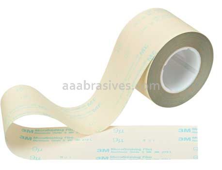3M™ 7010533991 2 x 150 ft x 3 30 Micron 272L Microfinishing Film Roll