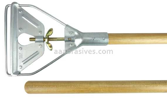 Weiler 75131 - 54" Wet Mop Handle, Screw Type - 012382751319