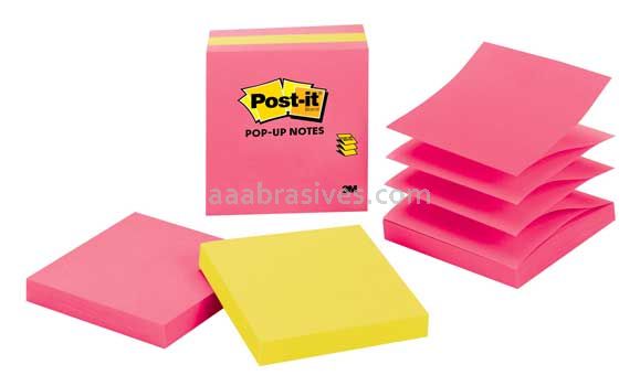 Post-it™ Pop-up Notes 3301-3AU-FF 3 in x 3 in 3M 7100097986