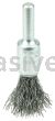Weiler 10188 3/8" Crimped Wire End Brush .0118" Steel Fill