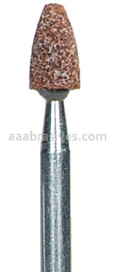 Norton B45 3/16 x 5/16 Gemini 38A M/D5 1/8 x 1-1/2 Vitrified Mounted Points - B Shapes