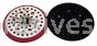 3M™ 7100027464 6 x 3/8 x 5/16-24 52-Holes Hookit™ External Red Foam Clean Sanding Low Profile Disc Pad 20356