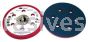 3M&trade; 7100119723 6 x 3/8 x 5/16-24 Stikit&trade; External D/F Low Profile Disc Pad 20454
